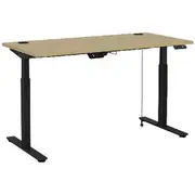 Matrix Executive Sit Stand Electric Desk 1500mm Oak
