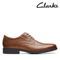 在飛比找momo購物網優惠-【Clarks】男鞋 Whiddon Pace 寬楦設計德比