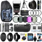 Nikon D3200 D3300 Everything You Need Accessory Kit 52MM Filter Bundle +2 ENEL14