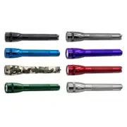 Maglite M2A Mini Incandescent 2-Cell AA Flashlight Xenon Lamp 14 Lumens Light