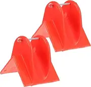 HOMSFOU Professional Camping Rope Protector 2pcs Edge Protector for Rope Sturdy
