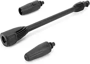 Alrens Pressure Washer for Karcher/Lavor/Parkside K2 K3 K4 K5 K6 K7 Pipe Cleaning Nozzle Highly Efficient Cleaning Kärcher Floor Cleaner Adjustable