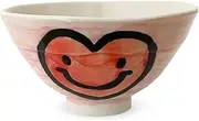 J-Kitchens Workshop Sho~ Mini Rice Bowl, Smile Round & Heart, Hasami Yaki, Made in Japan / 180825