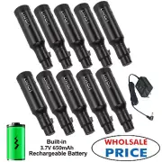 DMX512 2.4G Wireless Female XLR Receiver Built in Battery Rechargeable LOT E1P2