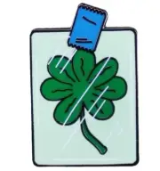 Futurama ENAMEL PIN - Fry's Seven Leaf Clover - Free AU Post - AU Stock