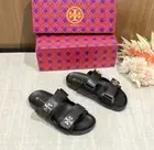 NEW Ladies TORY BURCH New Non-slip Girls Slippers for Summer NWT