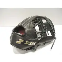 在飛比找蝦皮購物優惠-日本品牌 SSK 高級牛皮 棒壘球 野手手套 工字檔 黑 (
