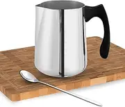 Candle Wax Melting Pot w/Tall Spoon - Stainless Steel Candle Making Pot and Spoon - Candle Wax Melter for Candle Making Supplies - Candle Melting Pot for Melting Wax - Candle Pouring Pitcher (32 oz)