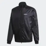 ADIDAS MEN'S CLR-84 WOVEN TJ VINTAGE JACKET TRACK TOP THREE STRIPES BLACK CV4603