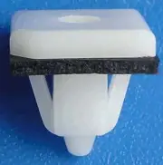 Swordfish 63205-25pc Fender & Rocker Moulding Nylon Nut for HYUNDAI 87758-37000 (for: Hyundai)