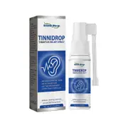 Tinnitus Relief Spray Relieve Tinnitus and Back and Ear Discomfort Ear Wax Cleaning Care Spray 60ml