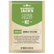 Mangrove Jack's M02 Craft Series Cider Beer Yeast 9g Home Brew Sachet
