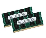 2x2GB 4GB DDR2 667MHz HP-Compaq 6510b 6710b Memory SO DIMM-