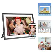 FRAMEO Digital Photo Frame Wi-Fi 10.1 Inch Digital Picture Frame 1280x800 IPS...
