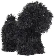 Toys Plush Black Poodle Dog Puppy Stuffed Animal Soft Cuddly Perfect for Child 8.3 Inches