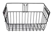 E-Z-GO Golf Cart Wire Utility Storage Basket | Fits 1994 and up
