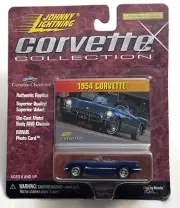 Johnny Lightning - Corvette Collection - Blue 1954 Corvette - 1:64