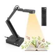 Document Camera for Classroom, USB Camera for Teacher, 12MP & 9X Zoom-in, Mov...