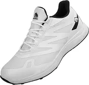 [PENXZT] Waterproof Golf Shoes Mens Wide Fitting Golf Sneakers Spikeless Big Size Lightweight for Four Seasons,B,9.5