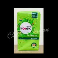 在飛比找蝦皮購物優惠-KOTEX 靠得住草本瞬吸護墊加長型17.5cm (24片/