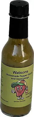 Watsons Homemade pepper sauce Serrano Flavor