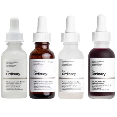 The Ordinary- Exfoliating AHA 30% + BHA 2% -Niacinamide 10% Zinc 1% series AUS