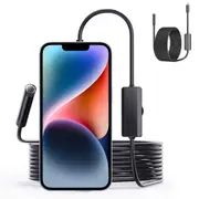 Direct Plug To iPhone iOS Borescope Endoscope Inspection Camera Water-Resistant Cable