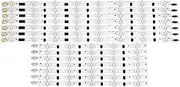 BGBLKLGPPN LED Backlight Strip Compatible with Samsung 39" TV UA39F5008AR UA39F5088AR CY-HF390BGAV2H 2013SVS39F D2GE-390SCA-R3 D2GE-390SCB-R3 UE39F5000 TV Light Strip