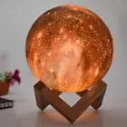 3D Printing Galaxy Moon Lamp Moon Night Light Kids Night Light 16 Color Change