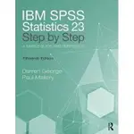 (6折)IBM SPSS STATISTICS 25 STEP BY STEP 15/E 9781138491076 華通書坊/姆斯