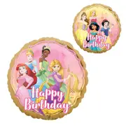 Disney Princess Once Upon A Time Happy Birthday Foil Balloon
