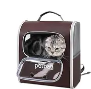 Cat Carrier Backpack - Expandable Pet Backpack - Large Cat Backpack, Pet Carrier for Small Dogs, Large Capacity and Comfortable for Travel and Travel