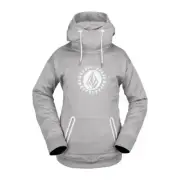 Volcom Spring Shred Hoody Heather Grey Small Women's 2023