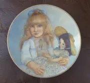 Collector Plate, Jan Hagara, "Melanie and the Scarlett O'Hara Doll", New