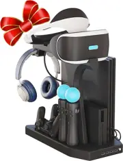 Skywin PSVR Charging Display Stand - Showcase, Cool, Charge, and Display Your...