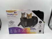 TrustyPup Travel Easy Explorer Pet Carrier-Medium Black-Pets Up T 786306520007