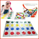 家庭聚會遊戲 TWISTER GAMES 室內戶外玩具遊戲 TWISTING THE BODY FOR CHILDREN