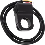 JECOMPRIS Motorcycle Handlebar Switch Waterproof On/Off Light Button Modern Design for Motorbike Headlamp Accessory
