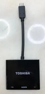 TOSHIBA USB-C / ThunderBolt 3 to HDMI, USB3.0, Type-C PD Multiport Adaptor