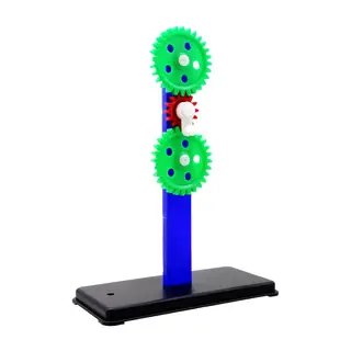 齒輪教學用品自然實驗 物理實驗理化教具 實驗器材 齒輪工作原理MIT-GSTA教學玩具組