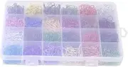 Operitacx 1200pcs Assorted Color Calabash Gourd Safety Pins Durable Metal Bulb Pins for DIY Crafts Clothing Tagging Knitting Colors Each