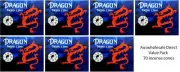 Dragon Incense Cones x 70 cones (HANDMADE) KAMINI
