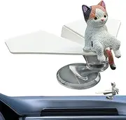 Car Dashboard Figure - Cute Car Tail-Swinging Rotating Ornaments - Decorative Ornaments for SUVs Truck Family Kids Friends Birthdays Holidays