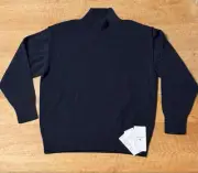 Snow Peak High Neck Knit Navy