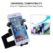 Car Dashboard Mobile Holder For Mitsubishi Pajero 2010-2022 Cell Phone Bracket