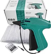 GILLRAJ MILAN Clothes Tagging Gun with 5000 2" Standard Tags Attachments and 6 Needles Clothing Retail Price Tag Gun Kit for Boutique Store Warehouse Consignment Garage Yard Sale (2" 5000)