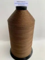 TEX-70 Bonded Nylon #69 Upholstery Thread , 16 oz- TOAST Brown, for 2 Spools