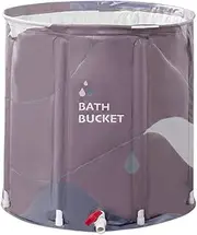 Bathtub, Folding Foldable Plastic Bathtub, Folding Spa Bathtub for Adults, Freestanding Soaking Tub Non-Inflatable Ice Bath Tub, Thickened Thermal Foam to Keep Temperature