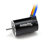 HobbyStar 550 Sensorless Brushless Motor, 3800KV 4-Pole 1/10 For RC Short Course