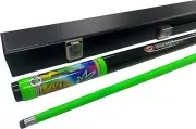 Illusion Herbs Marajuana Hemp Nimbin Pool Snooker Billiard Graphite Cue and Case